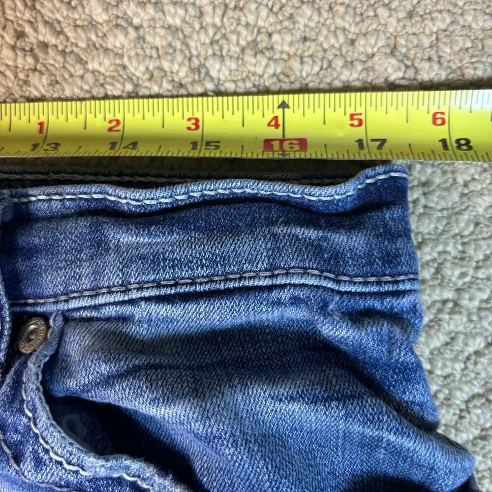 BKE jeans Tyler Straight 34x29 embroidered western stitched blue wash Buckle - Picture 7 of 7